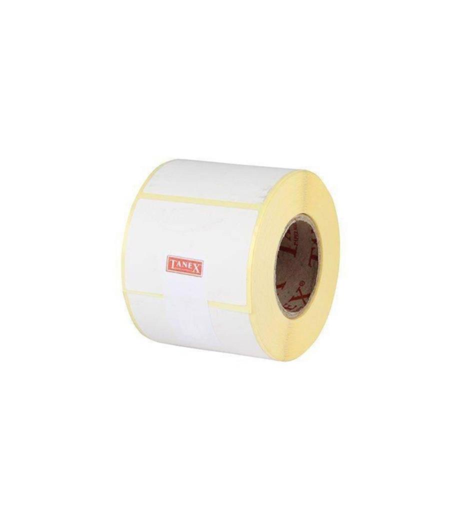 Tanex Barkod Etiketi Termal Eco 60x25 MM 40 MM Çap 1000 Lİ 1 Lİ