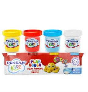 Pensan Kidz Oyun Hamuru Büyük Boy (4*150) Gr 4 Lü