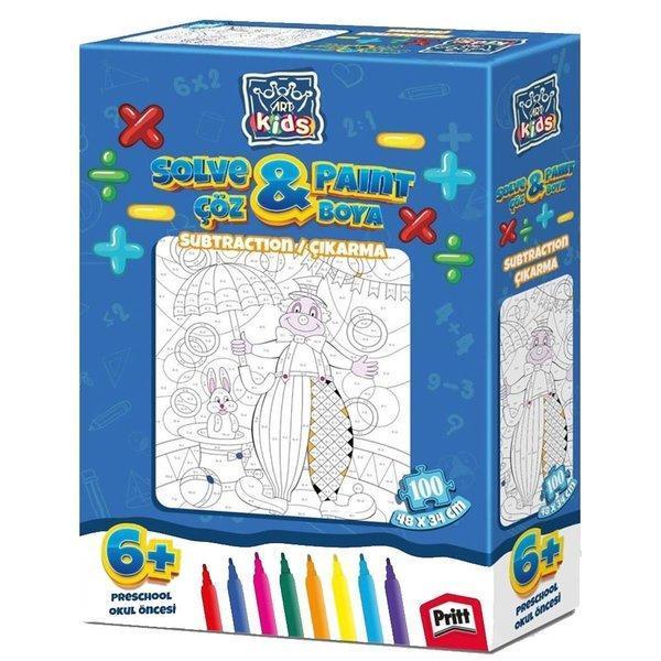 Art Kids Çöz Boya / Çıkarma 5847