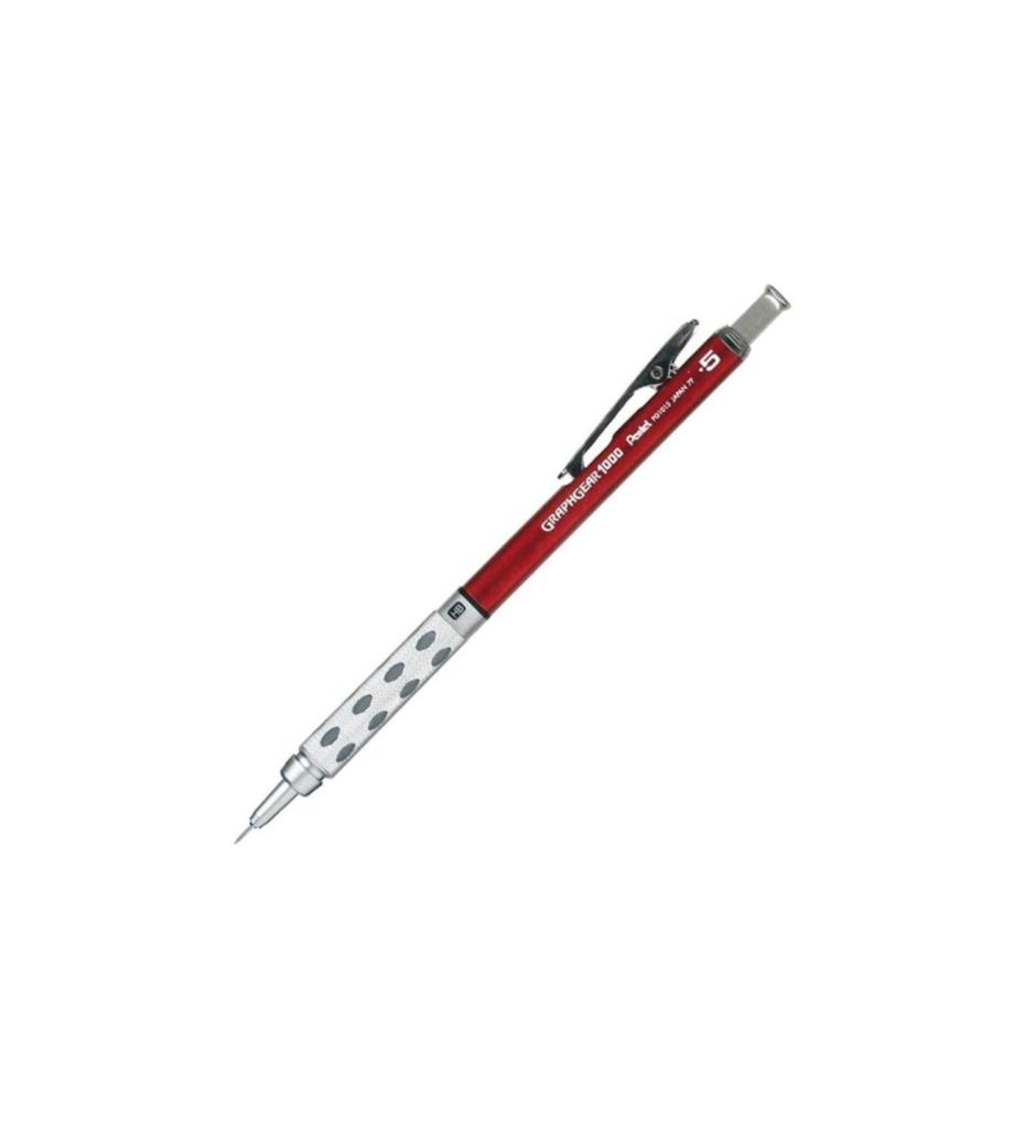 Pentel Çizim Kalemi Metal Gövde Gizli Uç Teknik Çizim Ve Yazı İçin Versatil 0.5 MM PG1015C-BX