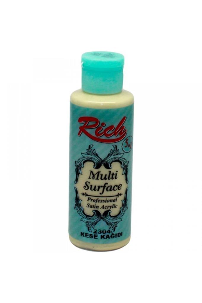 Rich Akrilik Boya Multi Surface 120 CC Kese Kağıdı 2304