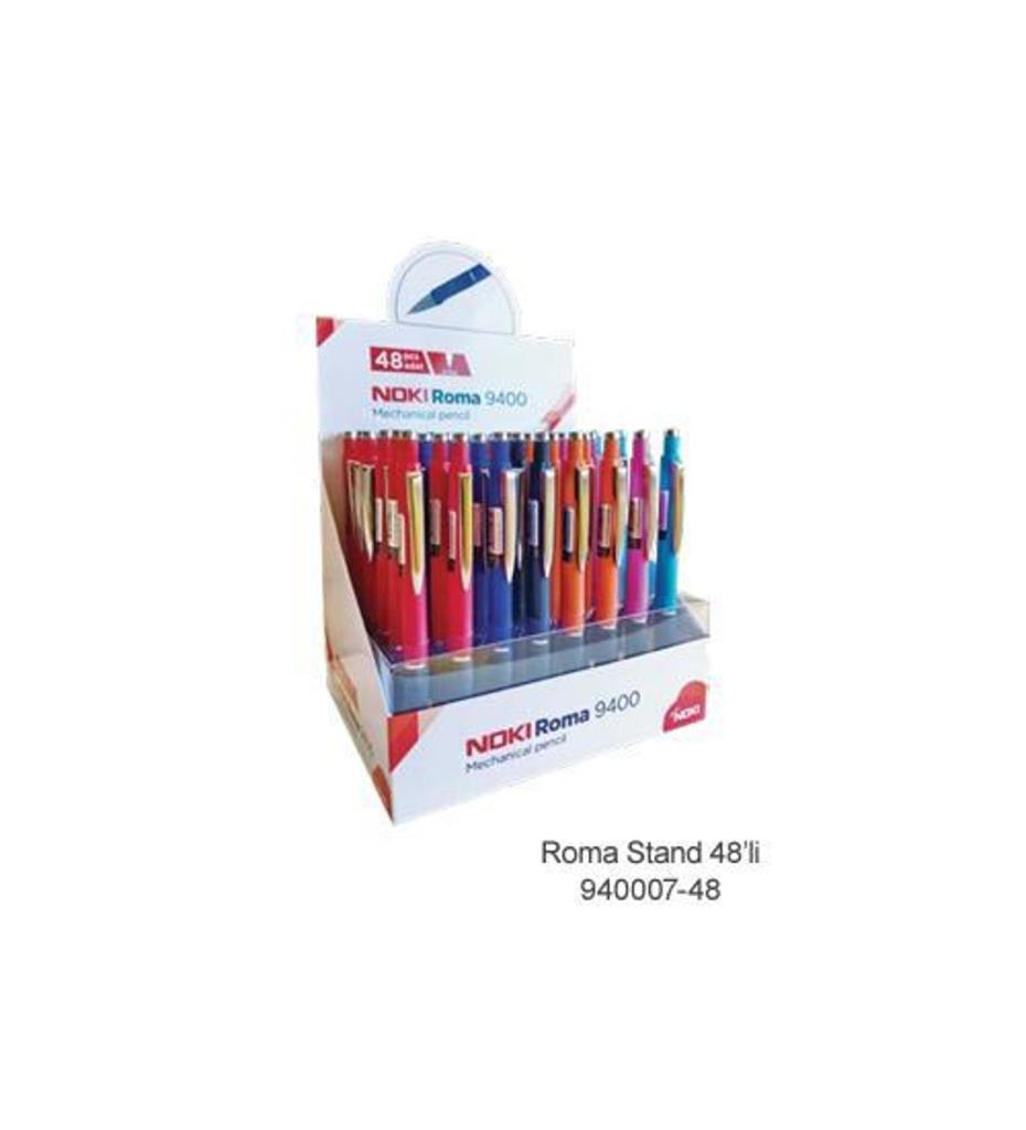 Noki Versatil Kalem Roma 0.7 MM 48 Li Stand 940007-48