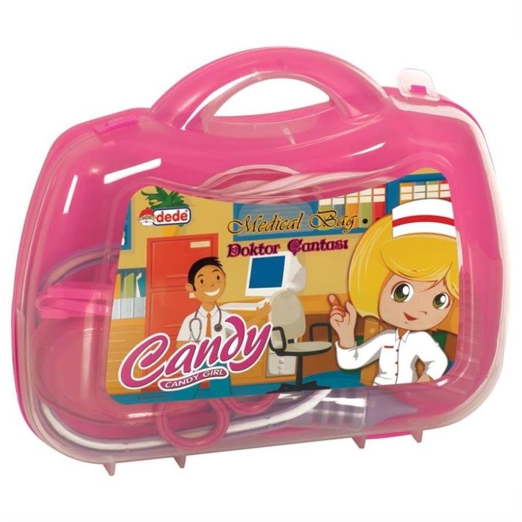 Dede Candy Doktor Çantası 01923 (karışık model, )