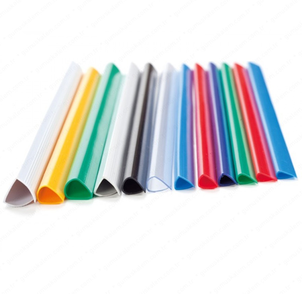 Sarff Profil Sırtlık Plastik Orta Oval 45 YP 10 MM Siyah (100 lü)