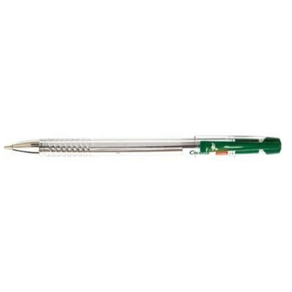 Caretta Tükenmez Kalem (12 adet) Colour Liner Jel 1.0 MM Koyu Yeşil 95-05