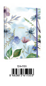 Victoria S Journals Gizli Spiralli Defter 17x24 96 YP Çizgili 124-1154