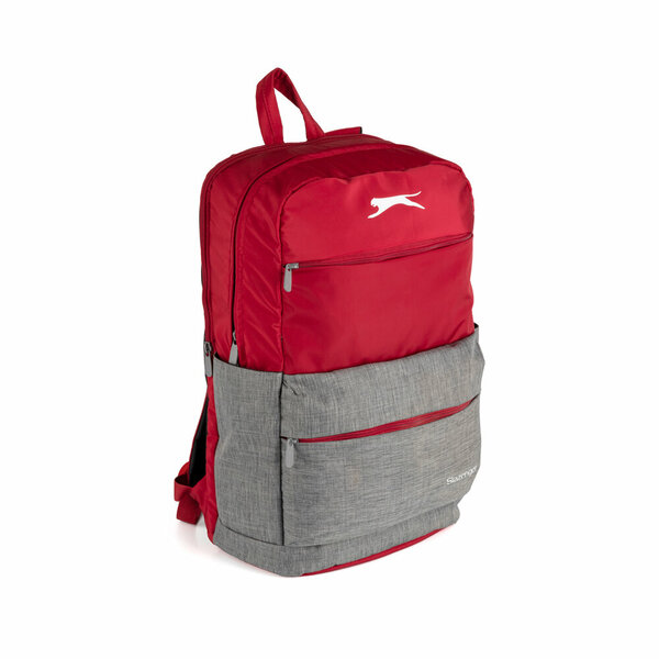 Me Sırt Çantası Slazenger Traveller Gri Kırmızı 23156