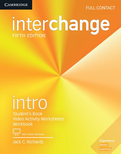 INTERCHANGE INTRO FULL CONTACT 5th EDITION WITH ONLINE SELF STUDY