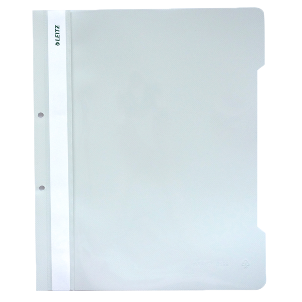 Leitz Telli Dosya Plastik Beyaz L-4189 (50 li paket)