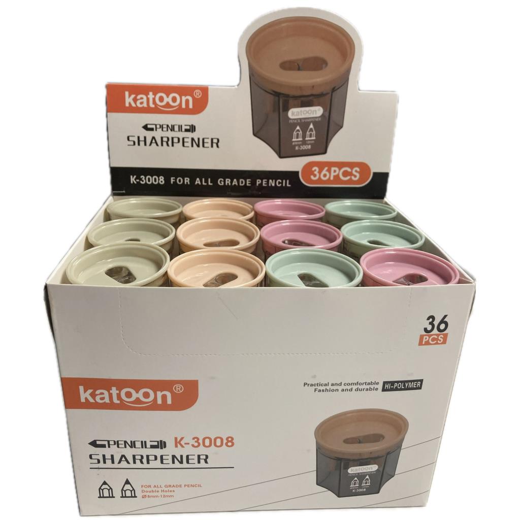 Bafix Katoon Kalemtraş Çiftli Hazneli K-3008-36-PKT
