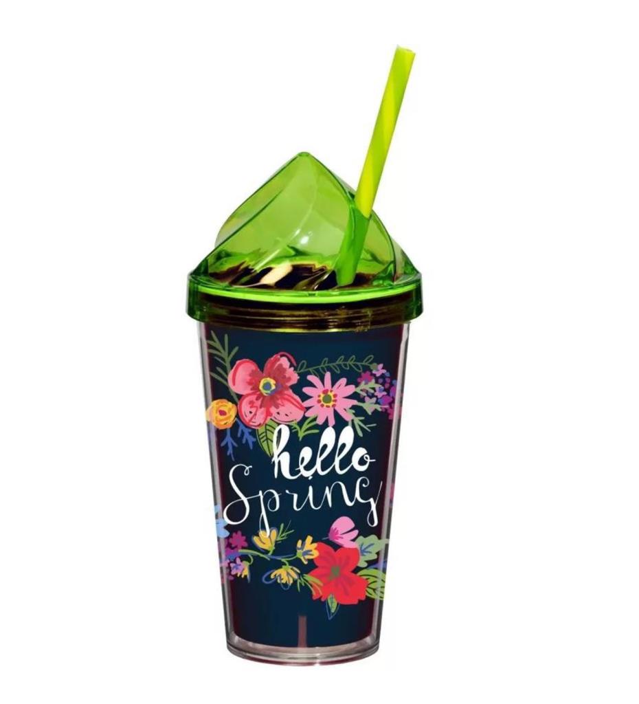 Herevin Desenli Çift Kat Pipetli Brdk-Hello Spring 540 CC 161349-003