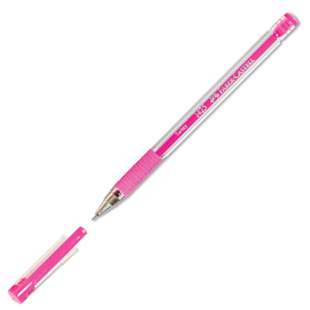 Faber-Castell Tükenmez Kalem Pembe 10 Lu 1425
