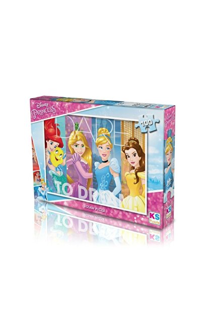 Ks Games Puzzle 100 Parça Lisanslı Princess PR 714