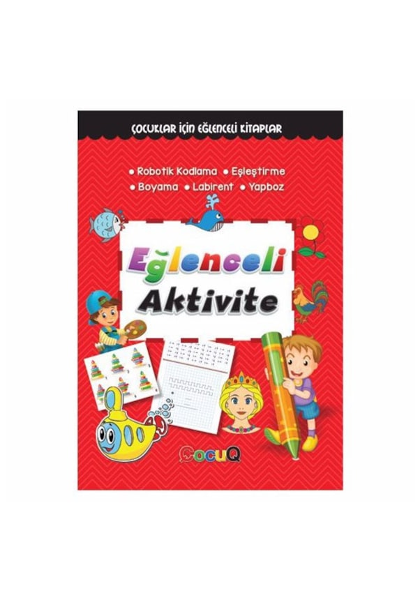 4E Eğlenceli Aktivite Serisi 112 Syf ÇocuQ Yayınevi