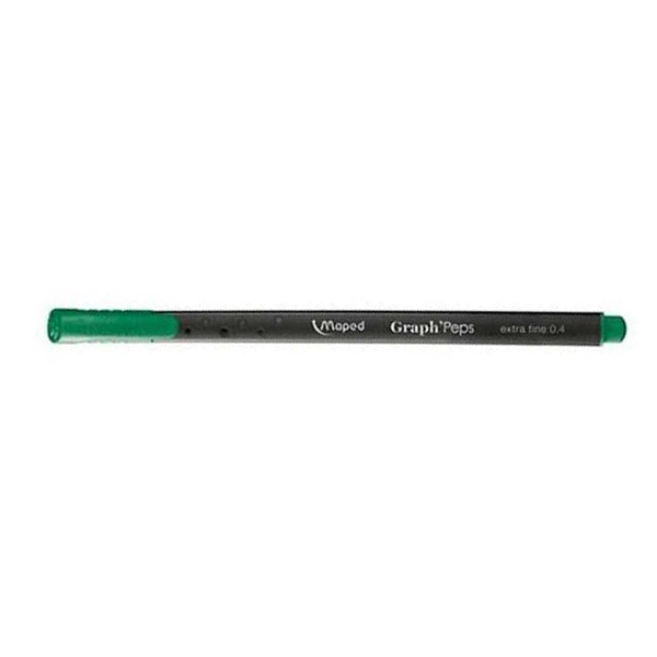 Maped Fineliner Graph Peps 0.4 MM Çim Yeşili 12 Lİ 74911303-12-LI-PKT