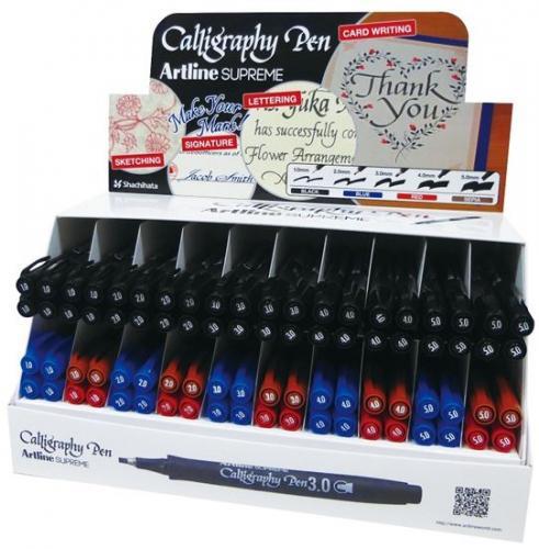 Artline Supreme Calligraphy Pen Deal Set 80 Li