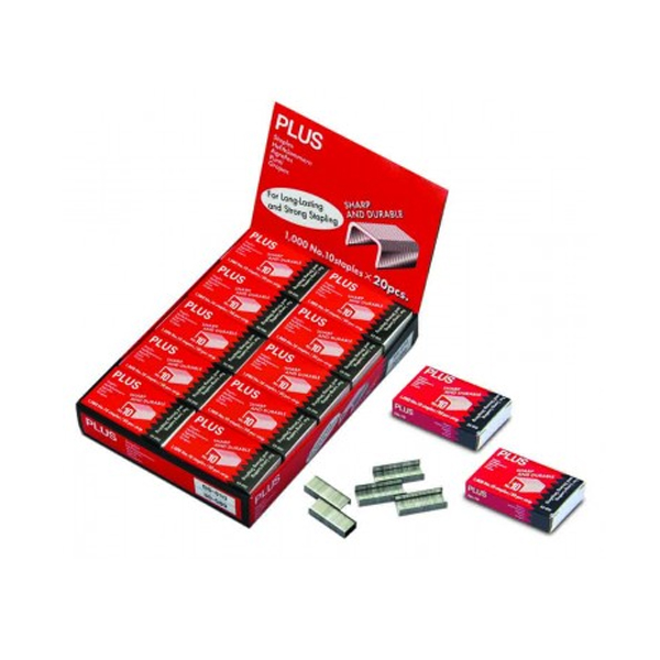 Plus Zımba Teli No:10 SS-010 (1 kutu 20 paket)