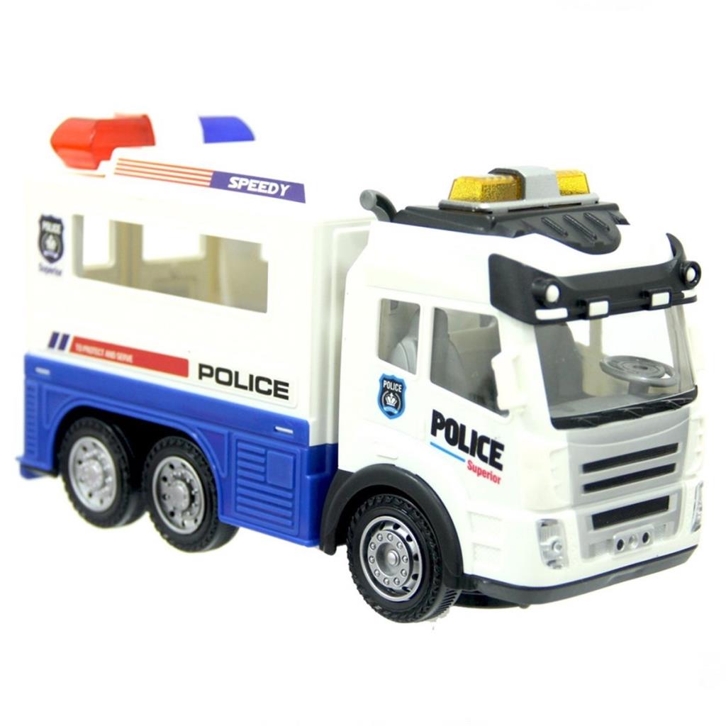 Ctoy Işıklı Ve Sesli Polis Kamyon 89-302A