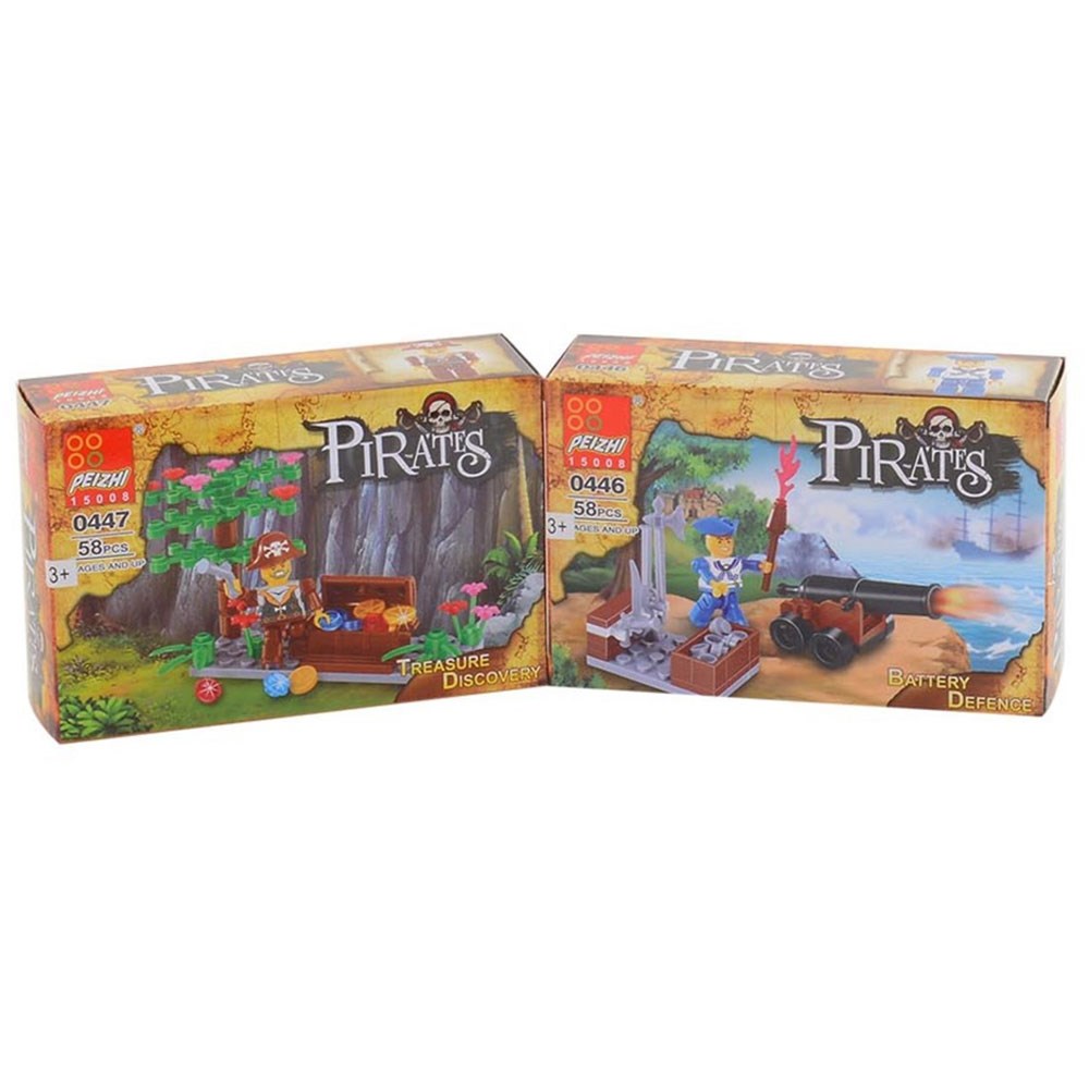 Canem Küçük Korsan Legolar 58-66 Parça 0449 (karışık model)