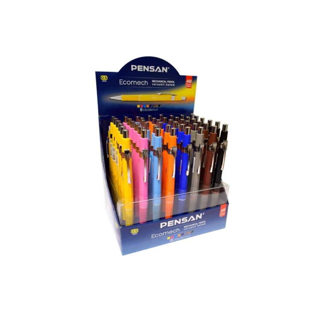 Pensan Versatil Kalem Ecomech Stand 0.5 MM 48 Li