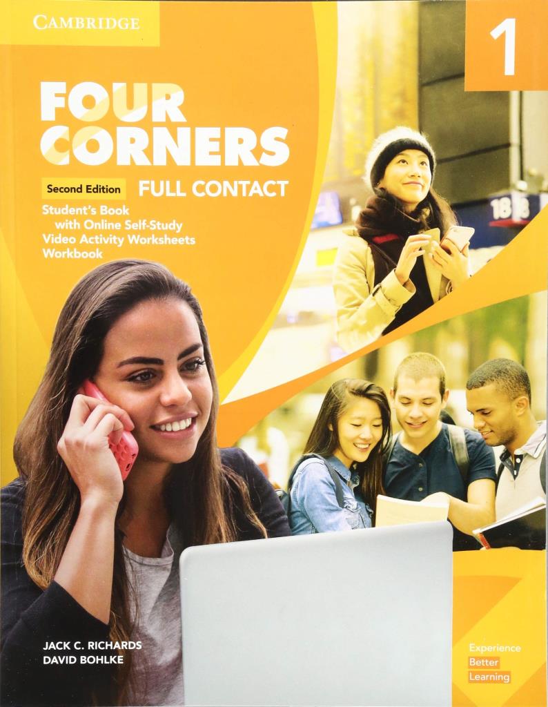 FOUR CORNERS 1 SECOND EDITION FULL CONTACT WITH ONLINE SELF-STUDY