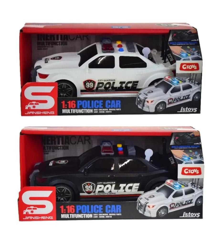 Ctoy Oyuncak Işıklı Ve Sesli Polis Arabası CTOY-JS124C