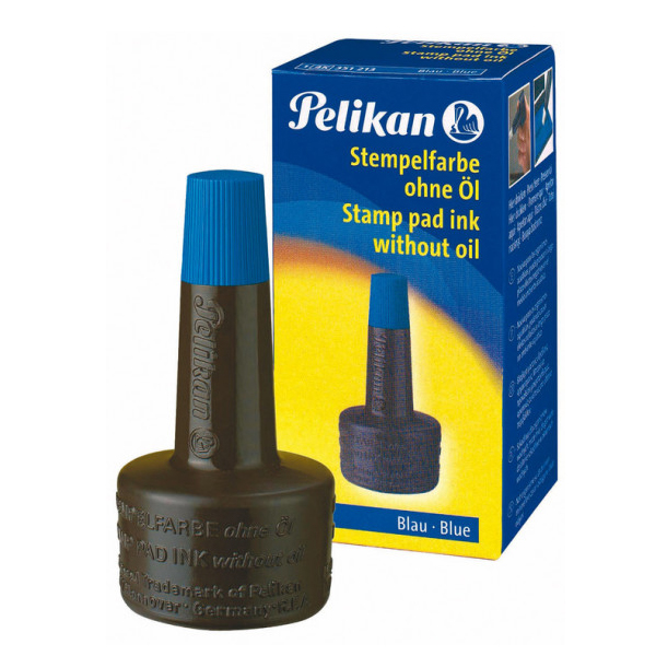Pelikan Istampa Mürekkebi 28 ML Mavi 351213 ( 10 adet )