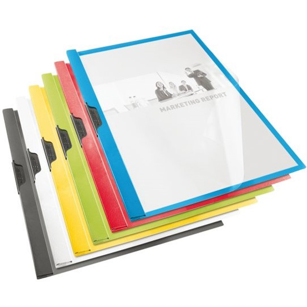 Esselte Sıkıştırmalı Dosya Sırttan Klips Siyah 5637 (25 Lİ )