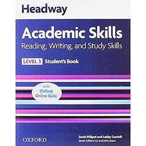 OXFORD Headway Academic Skills 3 Reading, Writing, and Study Skills Student's Book with Oxford Online Skills