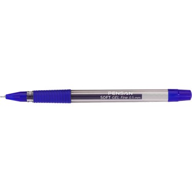 Pensan Tükenmez Kalem Soft Gel Fıne Mavi 0.5 MM 2420