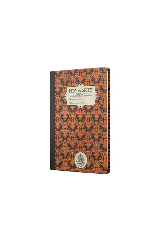Mabbels Sert Kapak Butik Defter Harry Potter Hogwarts Hafflepuf Kahverengi 80 YP 15x21 DFT-388180