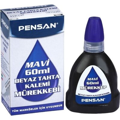 Pensan Tahta Kalemi Mürekkebi Mavi 100 ML 4009