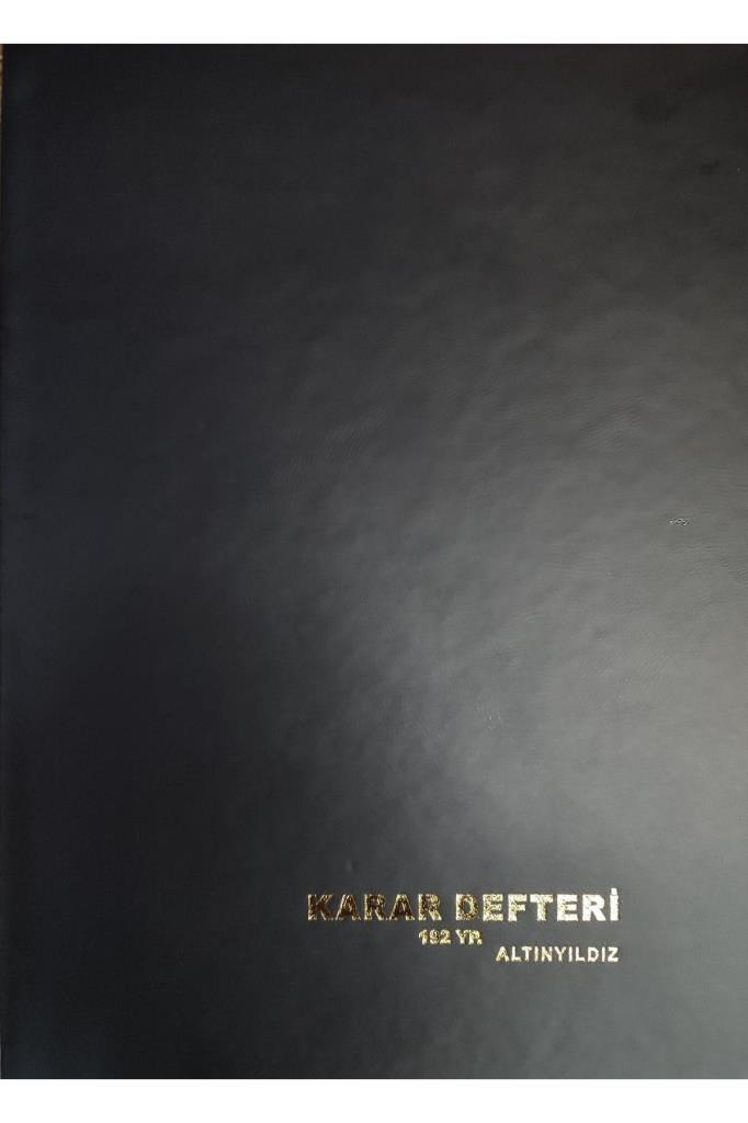 Altınyıldız Karar Defteri 192 YP Ciltli KR-107