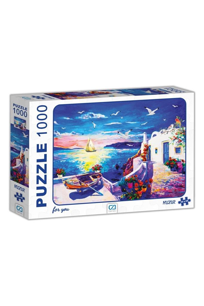 Ca Games Puzzle 1000 Parça Huzur 7000