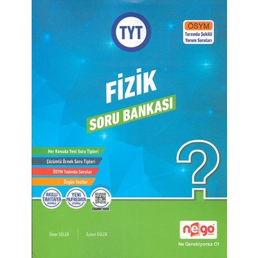 NEGO TYT FİZİK SORU BANKASI