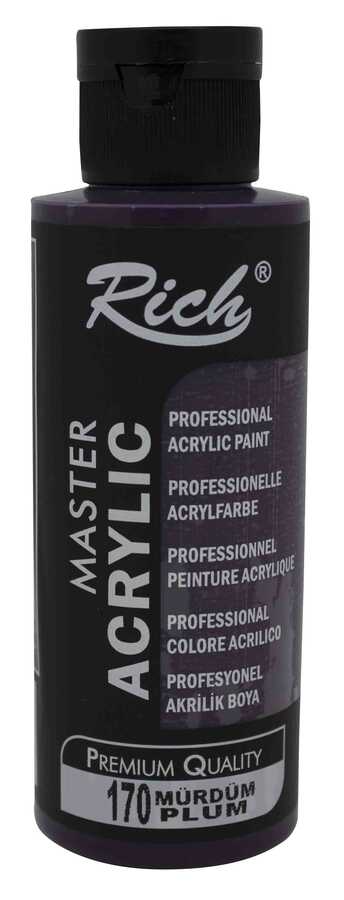 Rich Akrilik Boya Master 120 CC Mürdüm 120-170