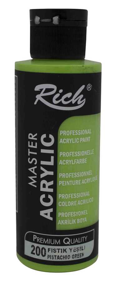 Rich Akrilik Boya Master 120 CC Fıstık Yeşili 120-200