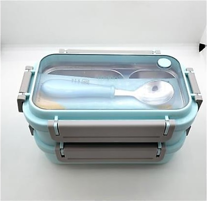 Vagonlife Beslenme Kutusu Lunch Box Paslanmaz Çelik 1200 ML BL2215