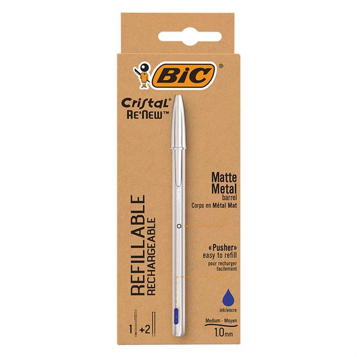 Bic Tükenmaz Kalem Crıstal Metal Gövdeli 