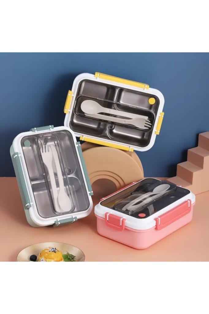 Vagonlife Beslenme Kutusu Lunch Box Paslanmaz Çelik BL2221-2