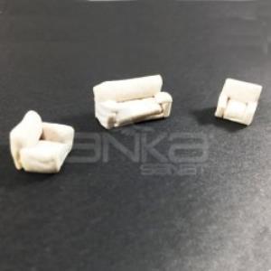 Jordania Koltuk Takım 2 Tekli 1 İkili Deri 1/100 JE08-SF106-100
