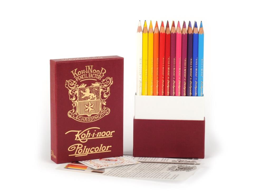 Koh-I Noor ColouRed Pencils Retro 3824 24