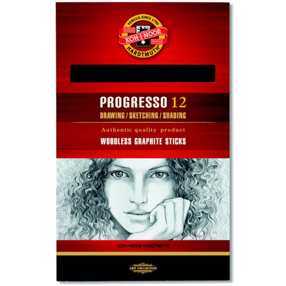Koh-I Noor Woodless Kalem Graphite 2B (12 li 2B)
