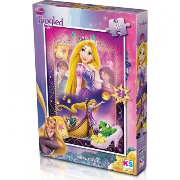 Ks Games Puzzle 50 Parça Tangled TG 709