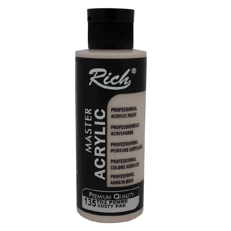 Rich Akrilik Boya Master 120 CC Toz Pembe 135