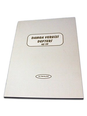 Altınyıldız Damga Vergisi Karton Kapak 40 YP (12 adet)