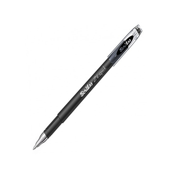 Scrikss Tükenmez Kalem Speed Jel 0.7 MM Siyah 12 Li