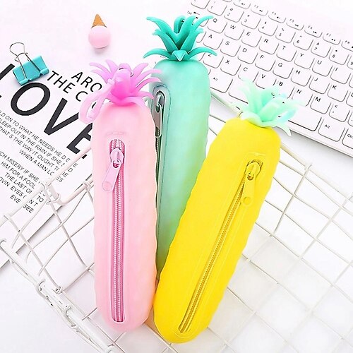 Vega Avega Kalem Kutusu Ananas Silikon VG-001