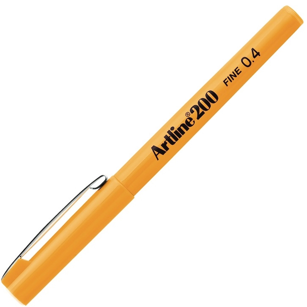Artline Fineliner 0.4 MM Sarı EK-200 (12 adet)