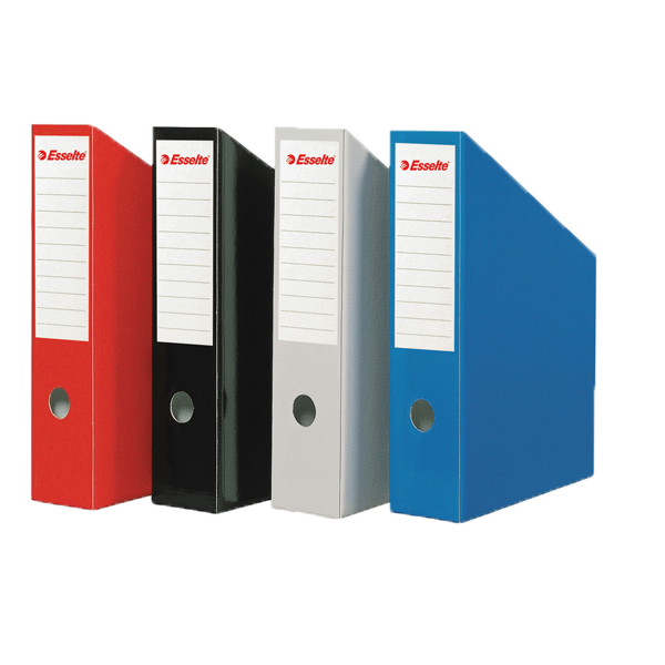 Esselte Kutu Klasör (6 adet ) (Magazinlik) Karton 7.2x31.5x25 Kırmızı 5276-25